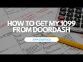 How To Get My 1099 From DoorDash