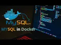 How to setup mysql in docker container run MySql in docker container