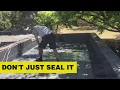 Don t just seal it - rubberize it