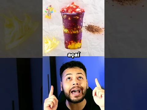 QUAL RECHEIO VOCÊ VAI COLOCAR NO SEU AÇAÍ?