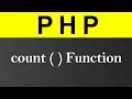 count Function in PHP Hindi