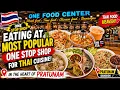 Thai Food Heaven in Pratunam Eating at One Food Center Bangkok