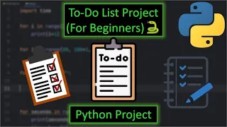 Todo list app using Python python projects for beginners Projects Explained
