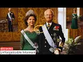 Lagu De verborgen boodschap in de koninklijke portretten van koning Carl Gustaf en koningin Silvia die...