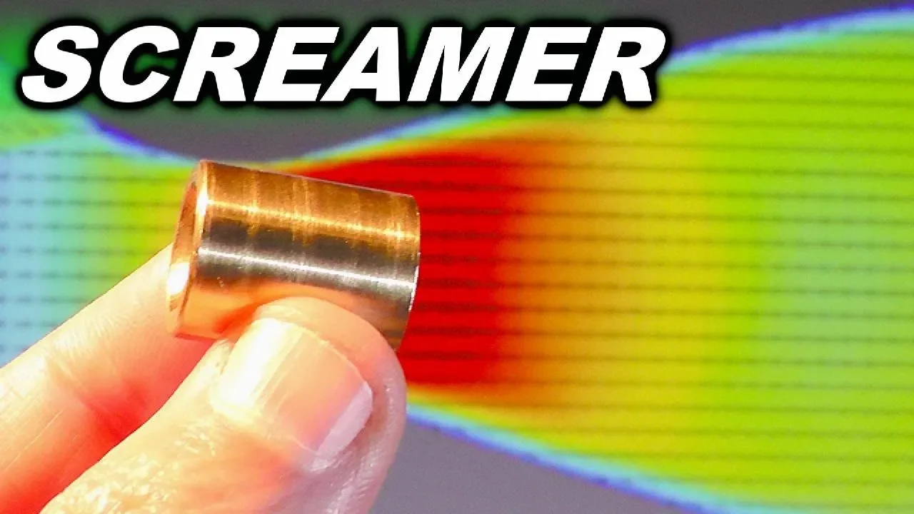 SCREAMING Shotgun Slug - Rocket Nozzle Experiment