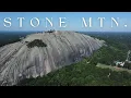 Stone Mountain Georgia USA 4K U Cinematic Drone