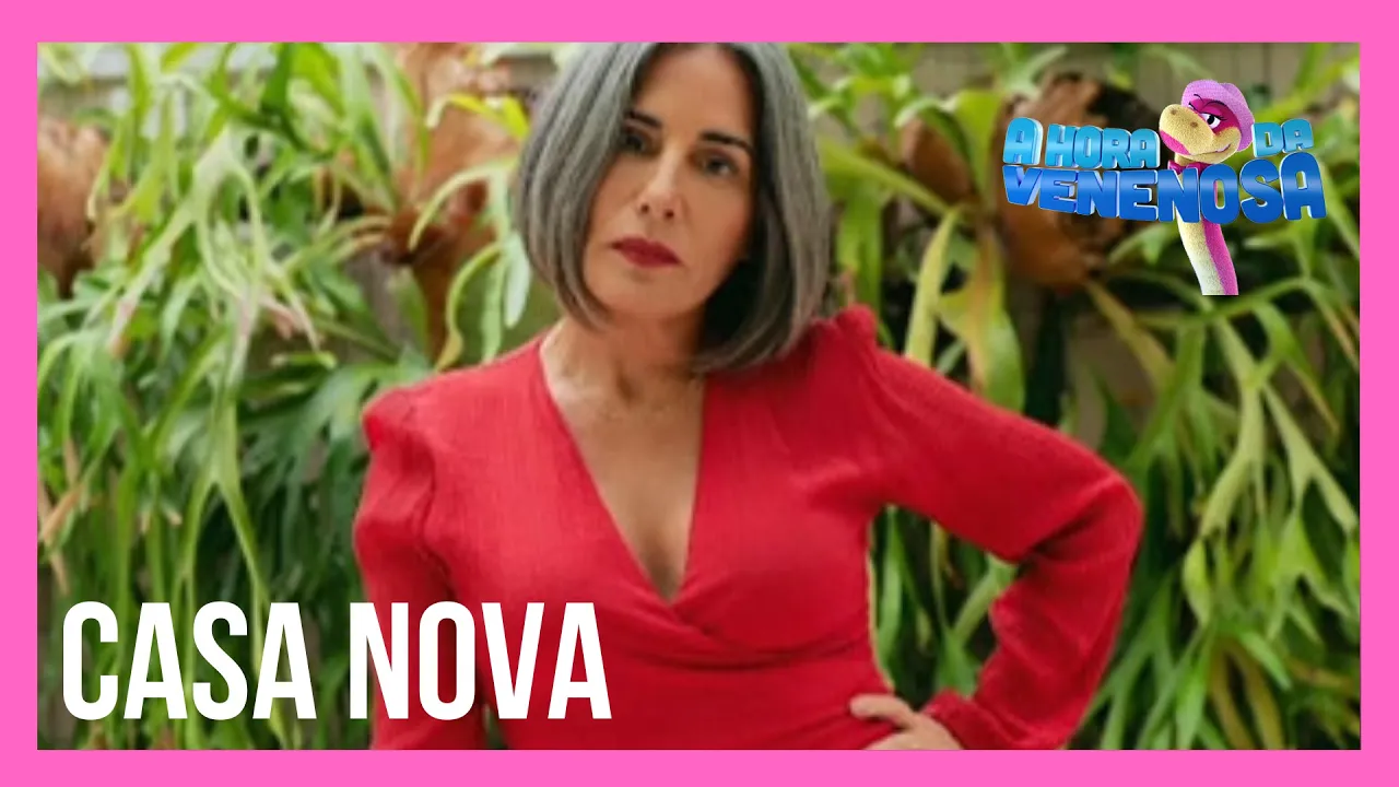 Glória Pires reclama de cheiro de esgoto em frente à sua nova casa