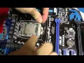 Intel LGA1155 1156 i7 i5 i3 CPU Mainboard install guide