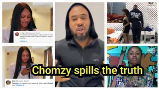 chomzy reveals she doesnt hate phyna and shes not bitter bellas brother out to defend bella