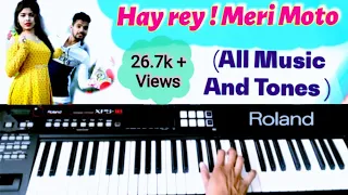 haye re meri motto moto diler kharkiya meri moto piano instrumental lesson karoake