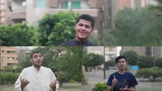 تكبيرات العيد بالطريقه المصريه المشهوره اداء رائع من ثلاث شباب وأجمل دويتو اندونيسي مصرى دندنها