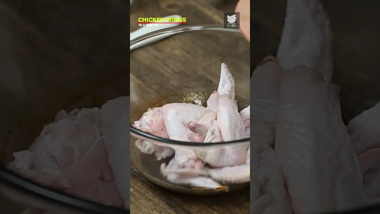 Chicken Wings Recipe In A Minute   #shorts