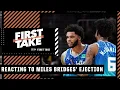 First Take reacts to Miles Bridges throwing his mouthpiece after getting ejected