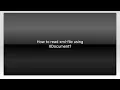 How to read xml-file using XDocument