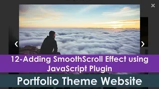 Get Smooth Scrolling Effect using JQuery Plugin Create Responsive Bootstrap Website