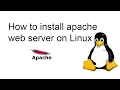 How to install apache web server on Devian Linux Install and configure Apache2 Iwcoding