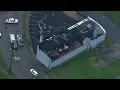 Kansas City Kansas church suffers heavy damage loses portion of roof in overnight storms