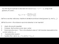How to implement Secant Method in GAMS Numerical Method in GAMS