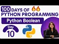 L10 What is Boolean in Python Python bool True False Explained with Examples