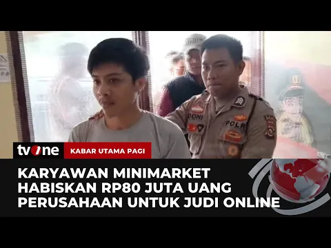 Kecanduan Judi Slot, Karyawan Nekat Tilap Uang Minimarket