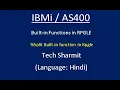 IBMi AS400 - Split built-in function in