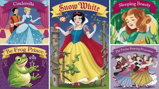 Fairy Tales Princesses: Cinderella, Snow White, Sleeping Beauty, Frog Prince & 12 Dancing Princesses