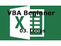 VBA Beginner 03 Loops