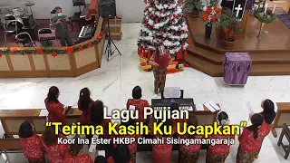 lagu pujian terima kasih ku ucapkan padamu koor ina ester hkbp cimahi sisingamangaraja