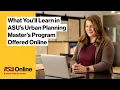 Earn Your Master of Urban and Environmental Planning Online