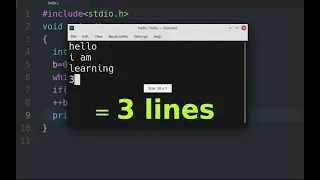 c programming how to count lines from input