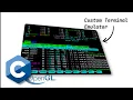 Writing an own Terminal from Scratch in C