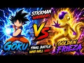 Goku Vs Golden Frieza Fight Stickman Warrior