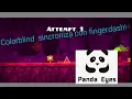 Download Lagu 💥Panda eyes colorblind *sincroniza* con fingerdash!💥