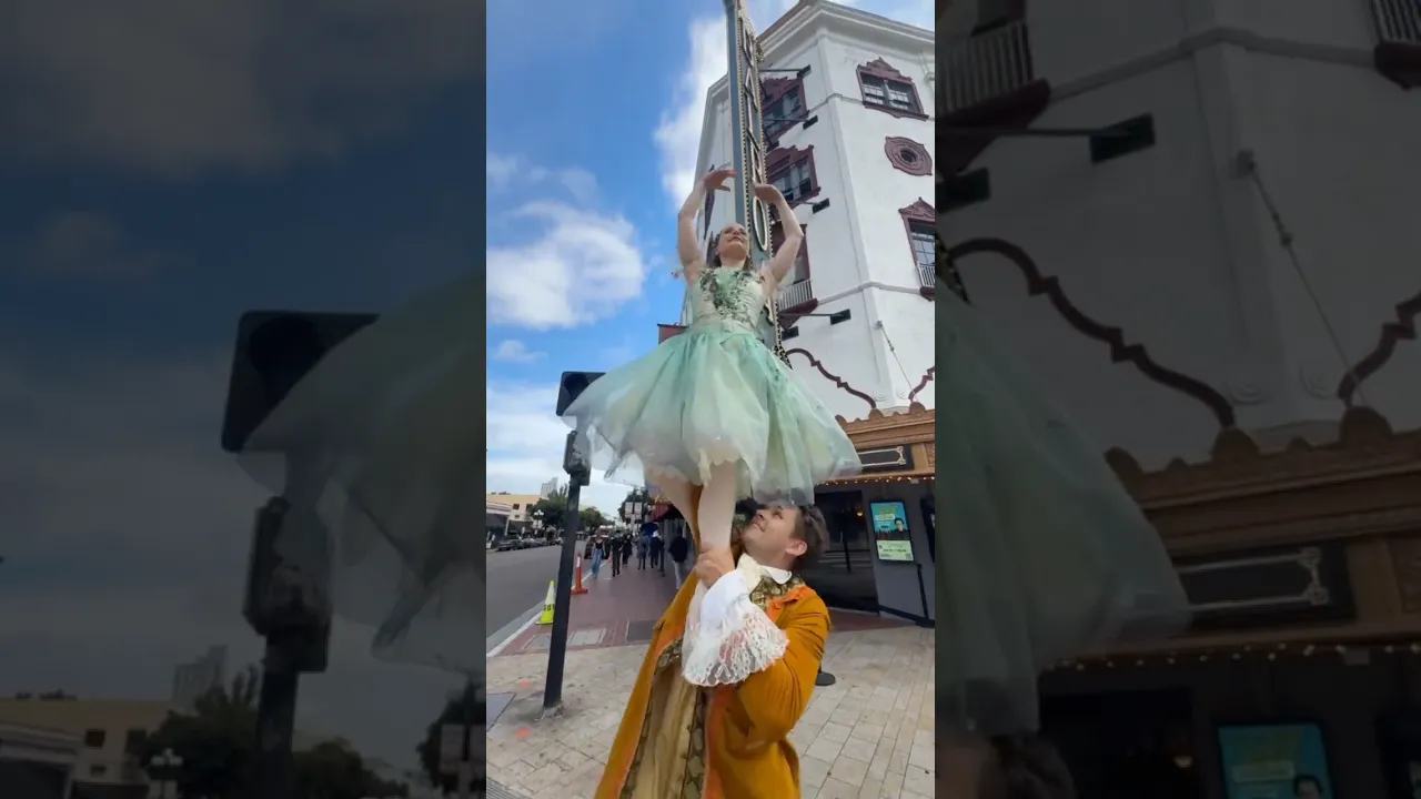 A Midsummer Night’s Swing 🧚‍♀️ #westcoastswing #ballet