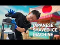 How Japan Makes the Fluffiest Shaved Ice Handmade Kakigori Machine