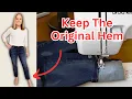 Short Girls Guide to Hemming Jeans Like a Pro Style Hack