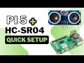Ultrasonic sensor raspberry pi Measuring distance with HC-SR04 sensor