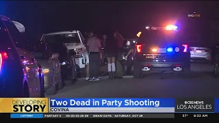 Halloween party in Covina turns deadly suspect remains outstanding