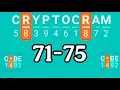 CRYPTOGRAM level 71 72 73 74 75