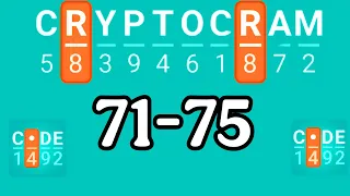 CRYPTOGRAM level 71 72 73 74 75