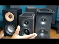 Download Lagu SIDE BY SIDE Jamo S 801- Neumi Silk 4 - Monolith B4  Three Small Bookshelf Desktop Speakers