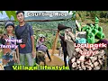 Download Lagu Winnowing \u0026 Counting Rice at uncle Field with my husband// Village lifestyle Vlog 