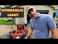 Hydraulic Line Repair On Simplicity Zero-Turn Mower 18 HP - All Terrain
