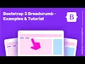 Bootstrap 5 Breadcrumb Tutorial Examples