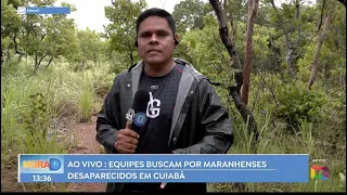Participação ao vivo com o SBT MARANHÃO sobre os maranhenses desaparecidos em Várzea Grande