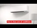 How To Clean Your Wall Mounted Split System Air Conditioner Fujitsu General Australia