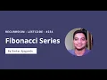 Leetcode 509 Fibonacci series by recursion and memoisation in Hindi