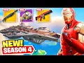 EVERYTHING NEW in Fortnite SEASON 4 Map Changes Weapons MORE
