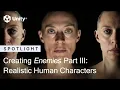 Creating Enemies Part III Realistic human characters Unity Demo Team