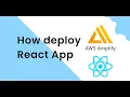 Deploying Your React App on AWS Amplify Step-by-Step Guide for Seamless Deployment